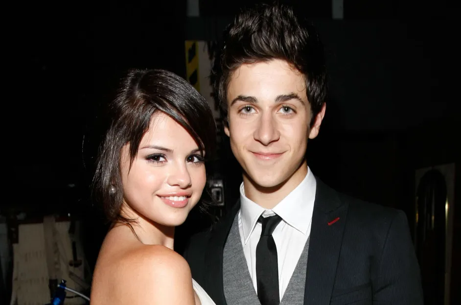 Selena Gomez and David Henrie