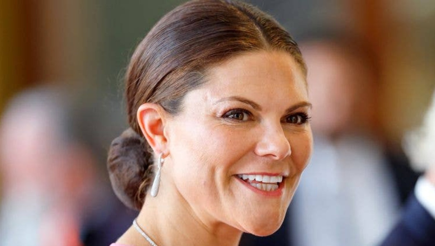 crown princess victoria pink ribbon sweden