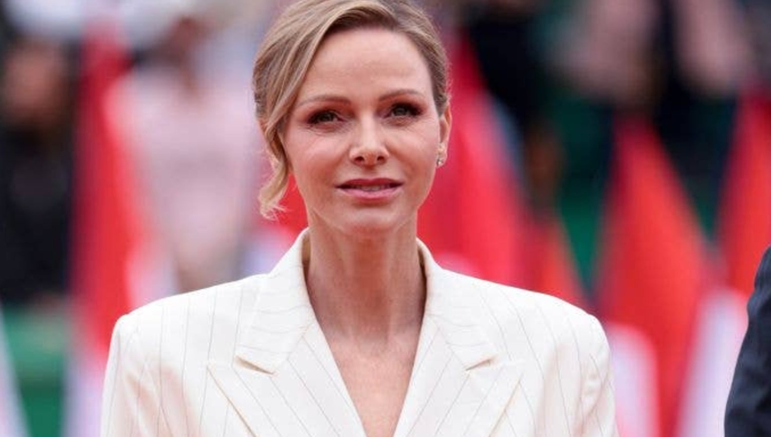 princess charlene gareth wittstock pink ribbon monaco
